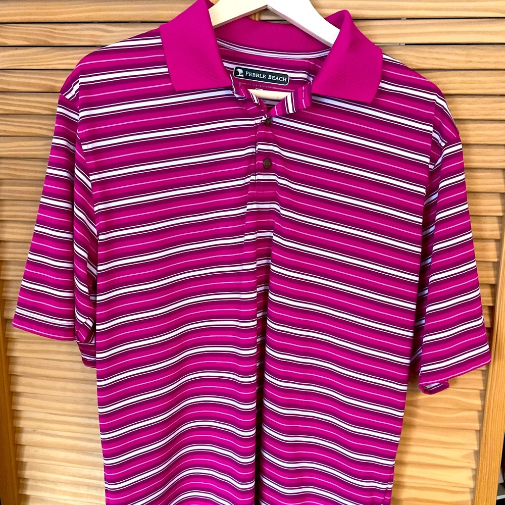 Pebble Beach mens polo